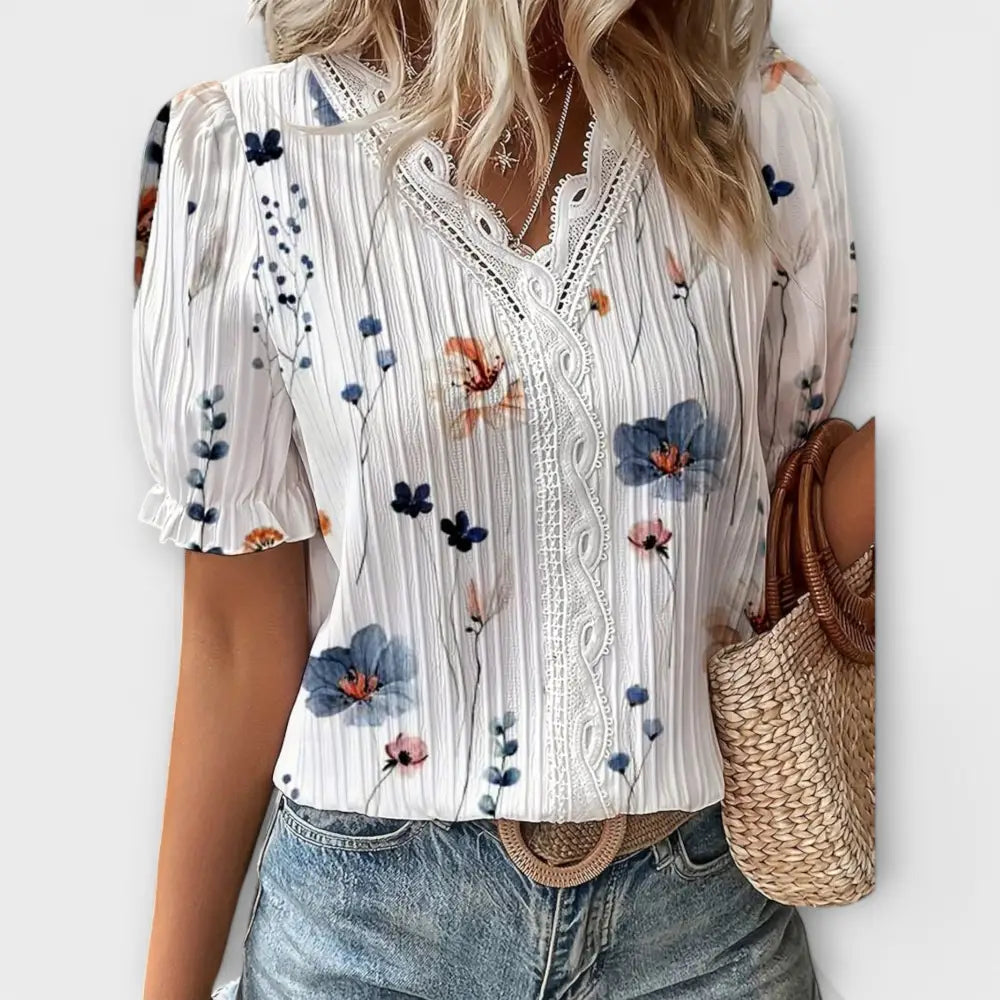 Aitana – Blusa Toque Fresco y Elegante