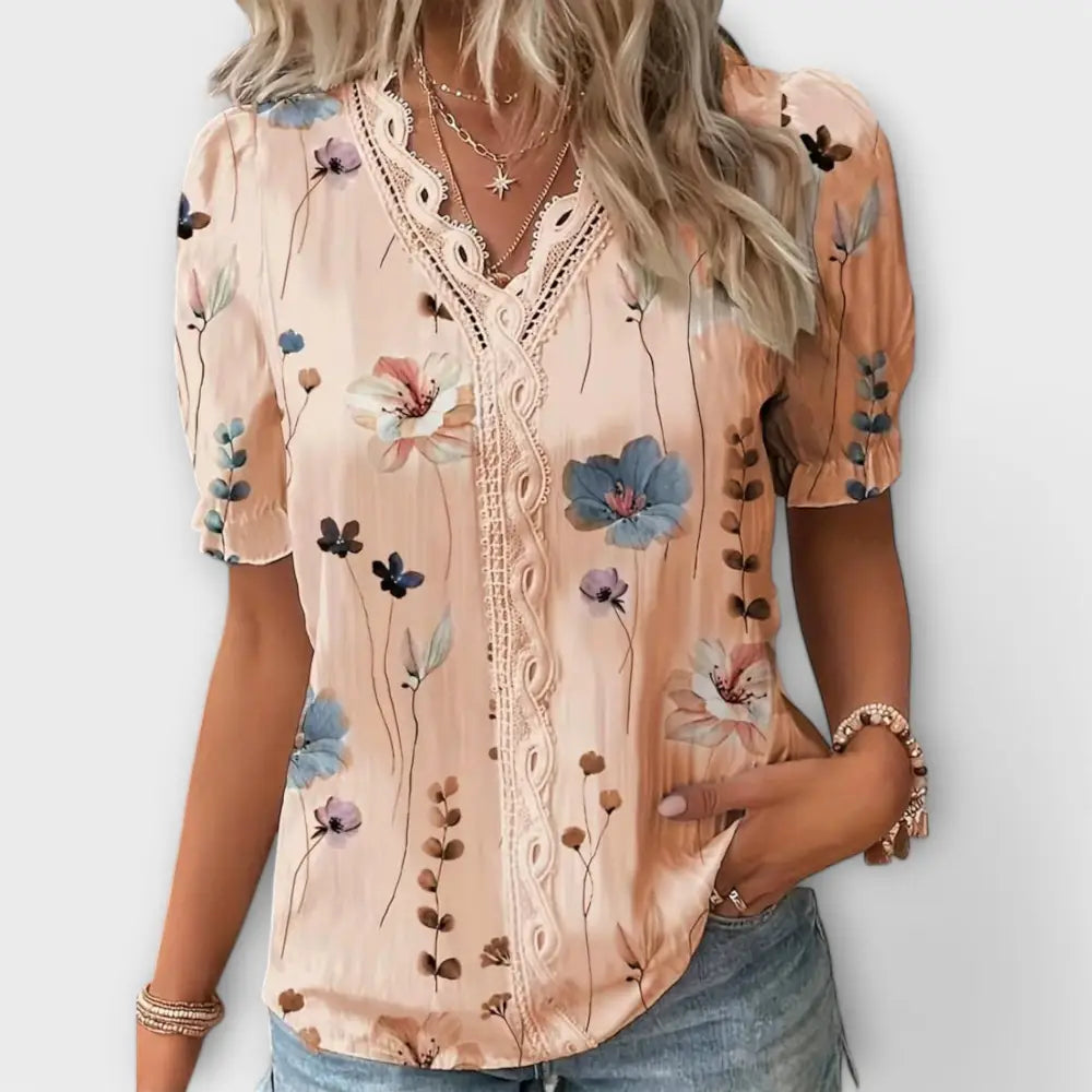Aitana – Blusa Toque Fresco y Elegante