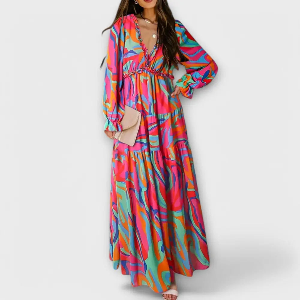 Alicia – Vestido Elegancia Floral