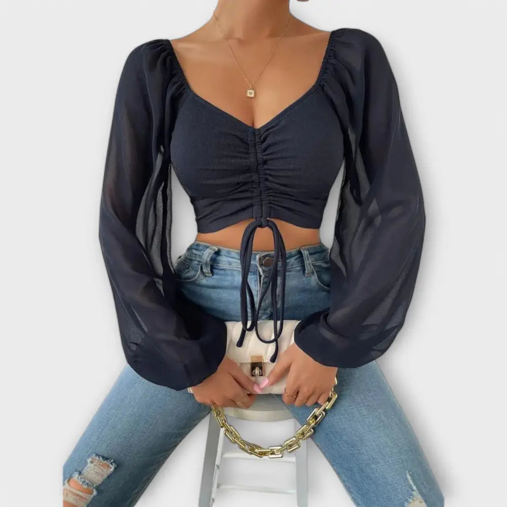 Ariadna – Blusa Estilo Sofisticado