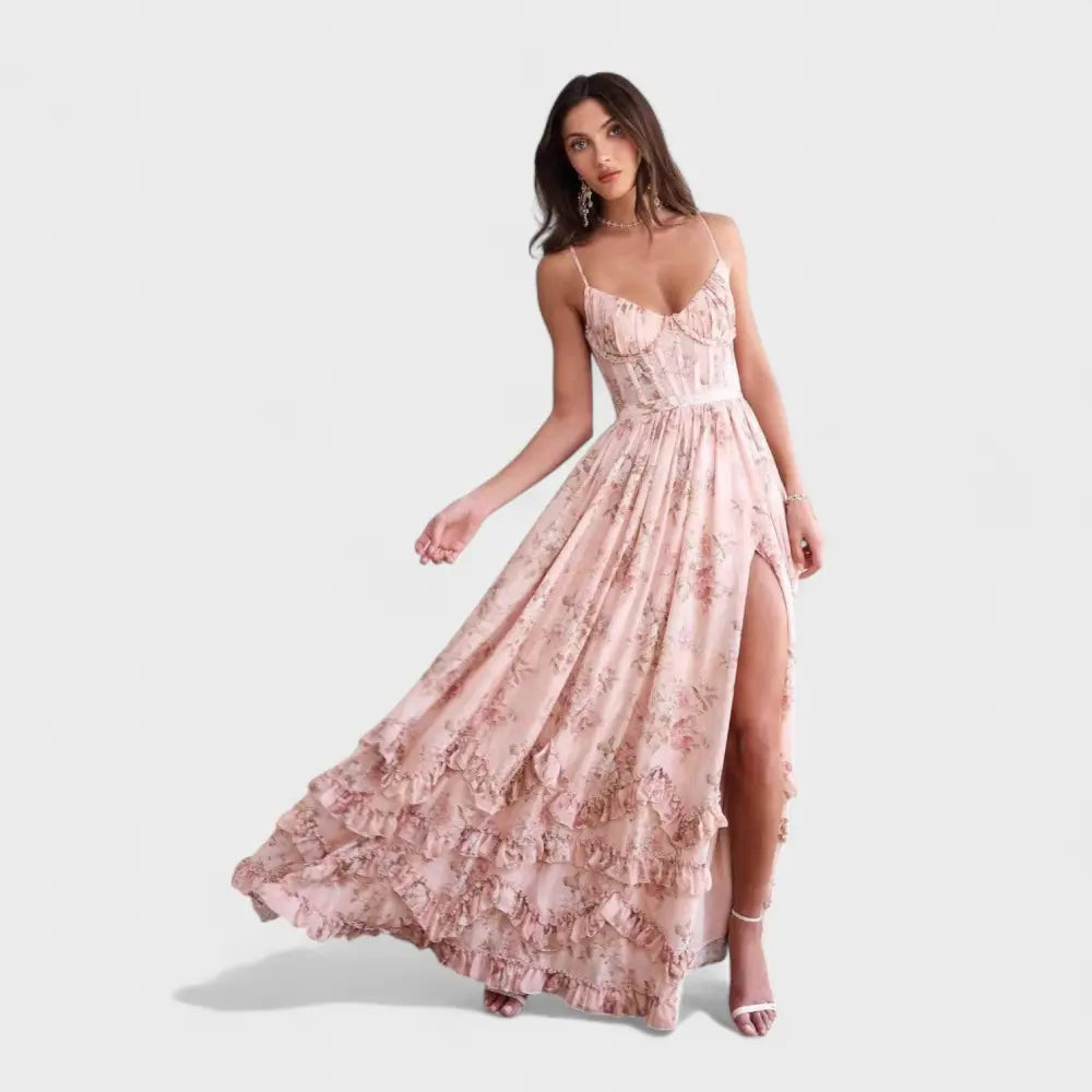 Aurora – Vestido Encanto Bohemio con Detalles Elegantes