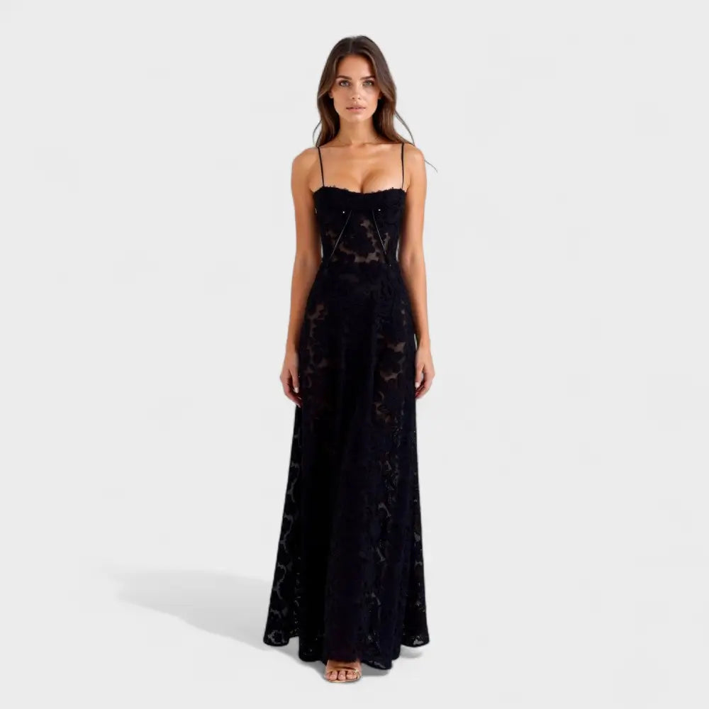 Clara – Vestido Brillo de Estrellas