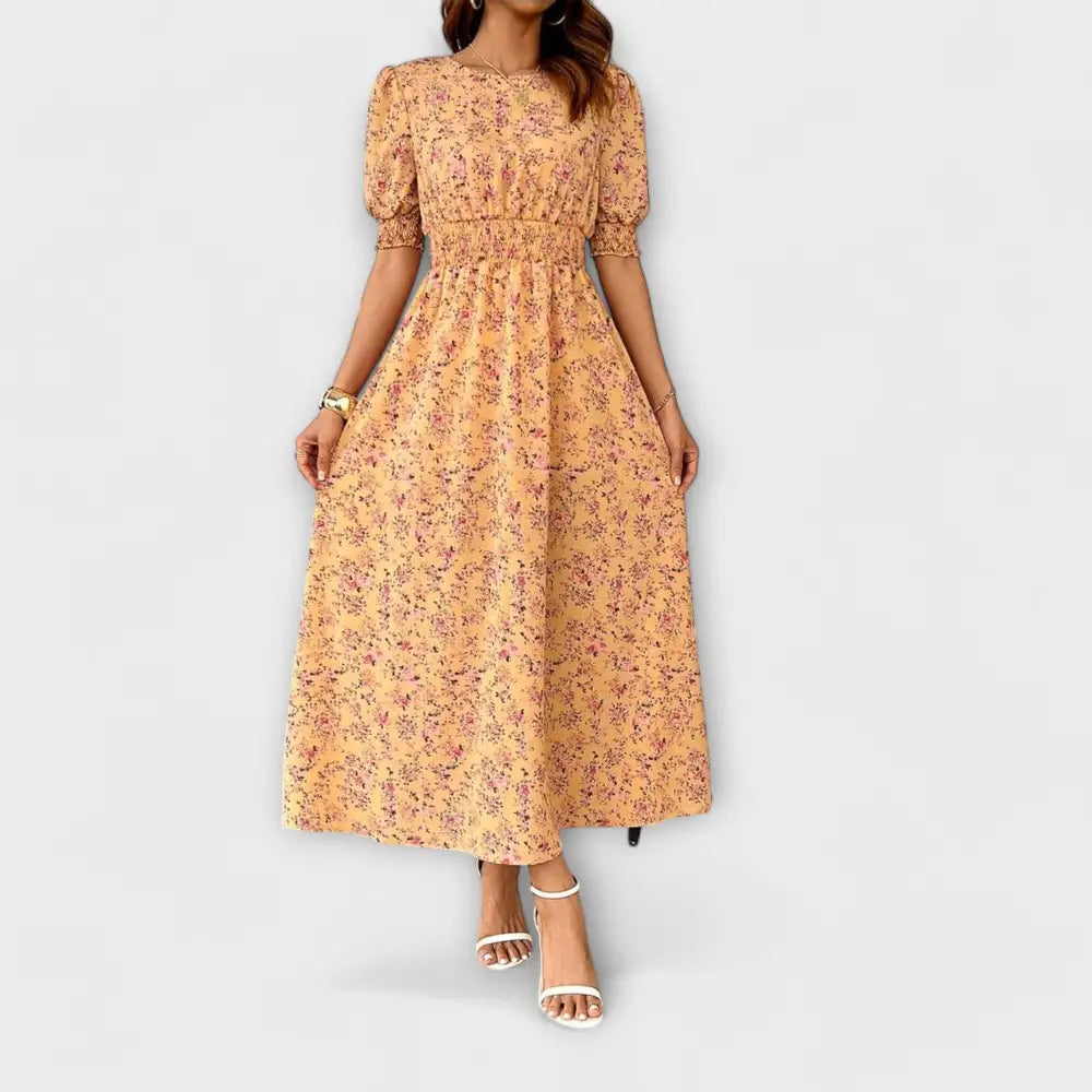 Clara – Vestido Encanto Floral Atemporal