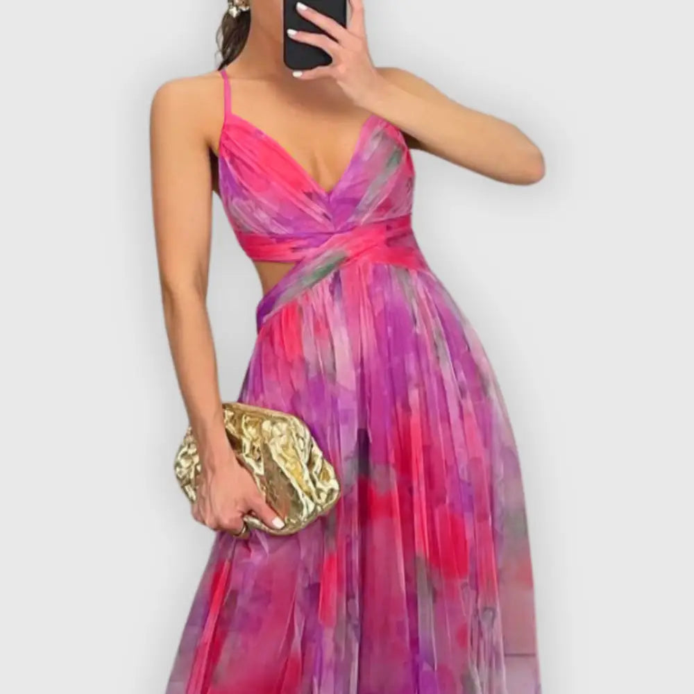 Clara – Vestido Encanto Floral Elegante