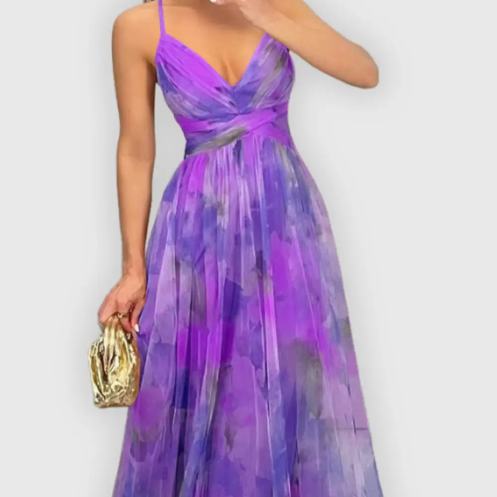 Clara – Vestido Encanto Floral Elegante