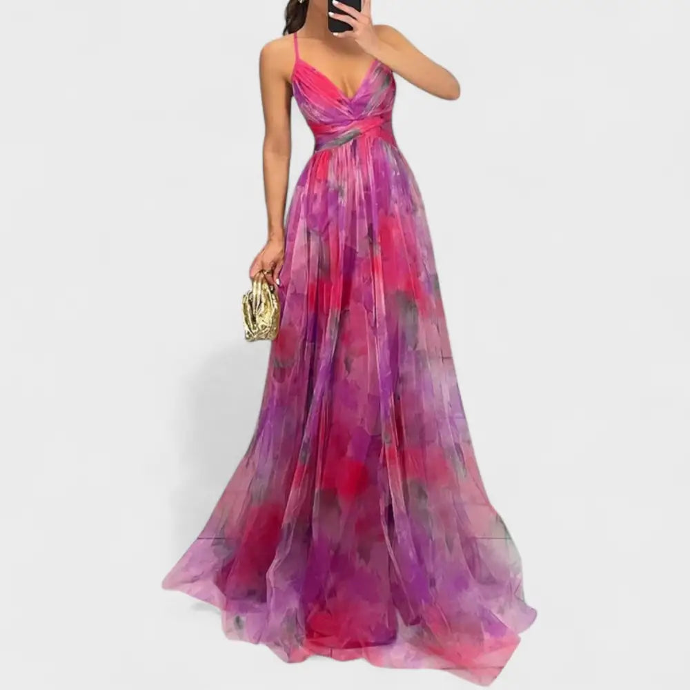 Clara – Vestido Floreado de Ensueño