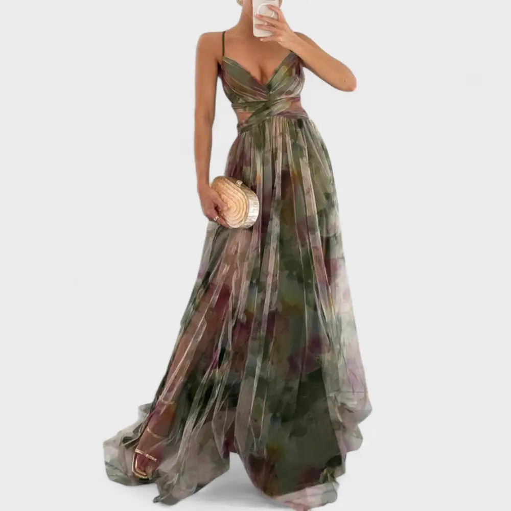 Clara – Vestido Floreado de Ensueño