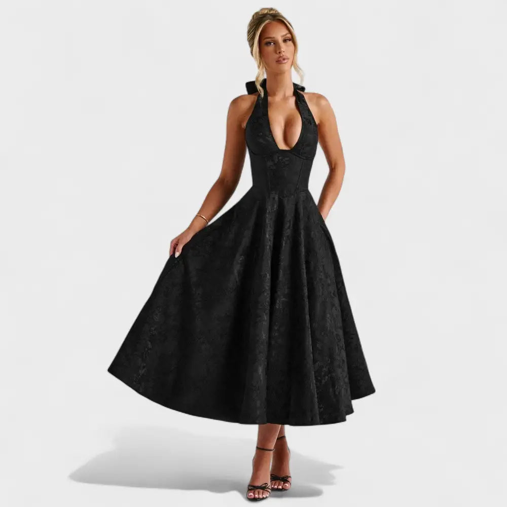 Claudia – Vestido Encanto Floral con Toque Romántico