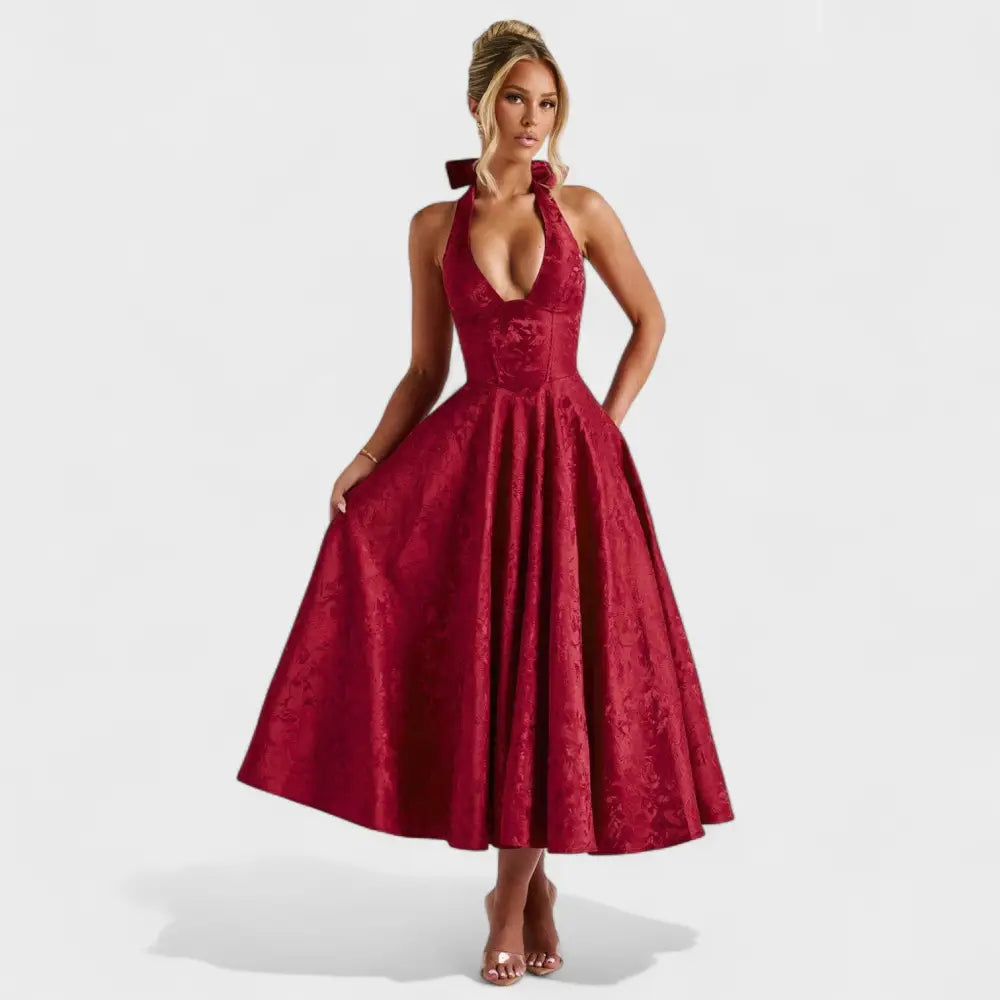 Claudia – Vestido Encanto Floral con Toque Romántico