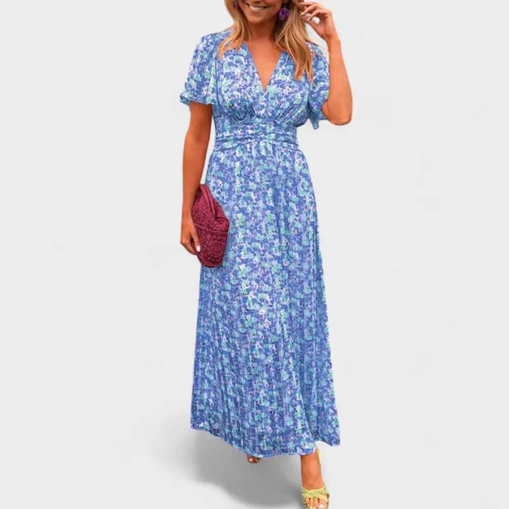 Claudia – Vestido Encanto Floral Radiante