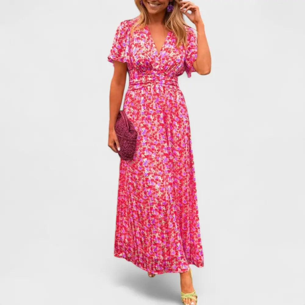 Claudia – Vestido Encanto Floral Radiante
