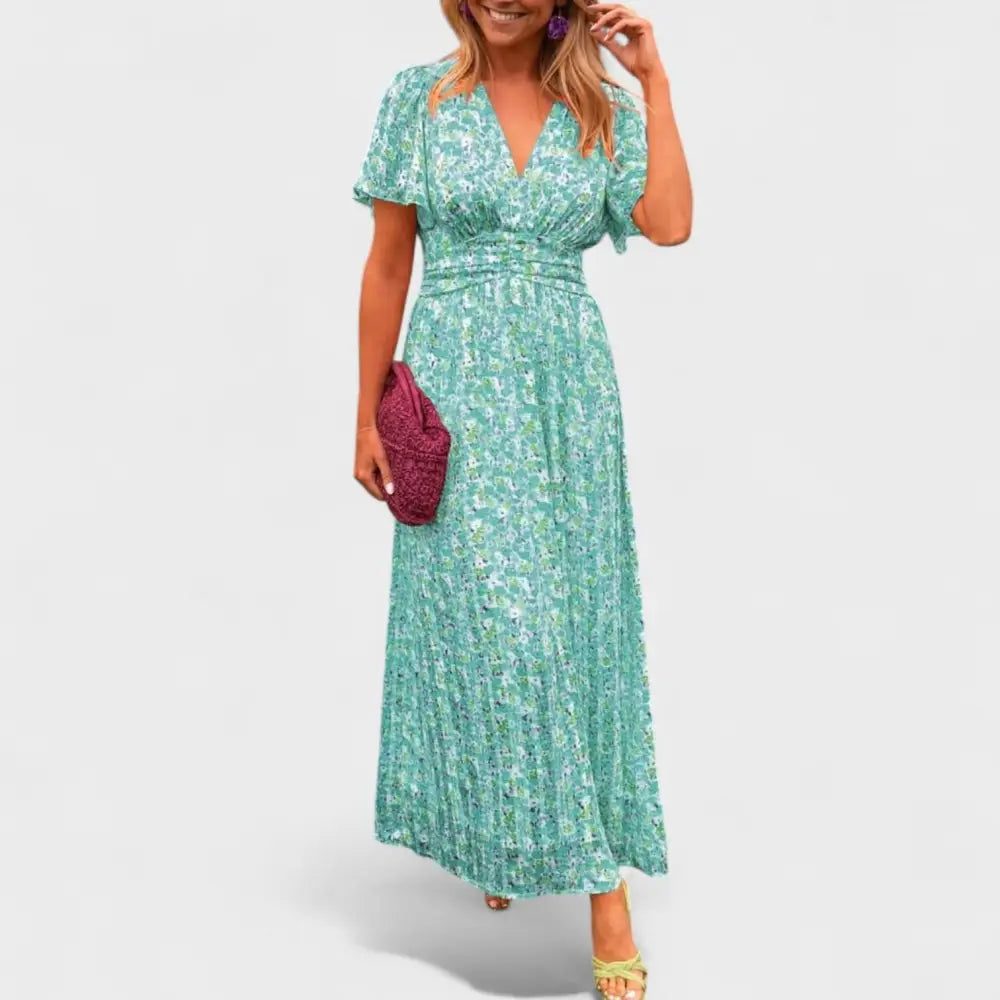 Claudia – Vestido Encanto Floral Radiante