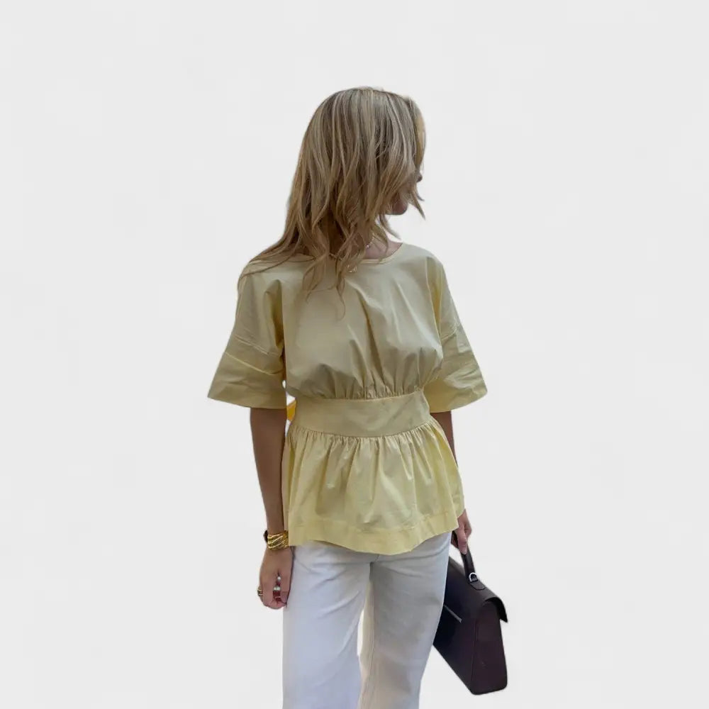 Estefanía – Blusa Brillo Sofisticado