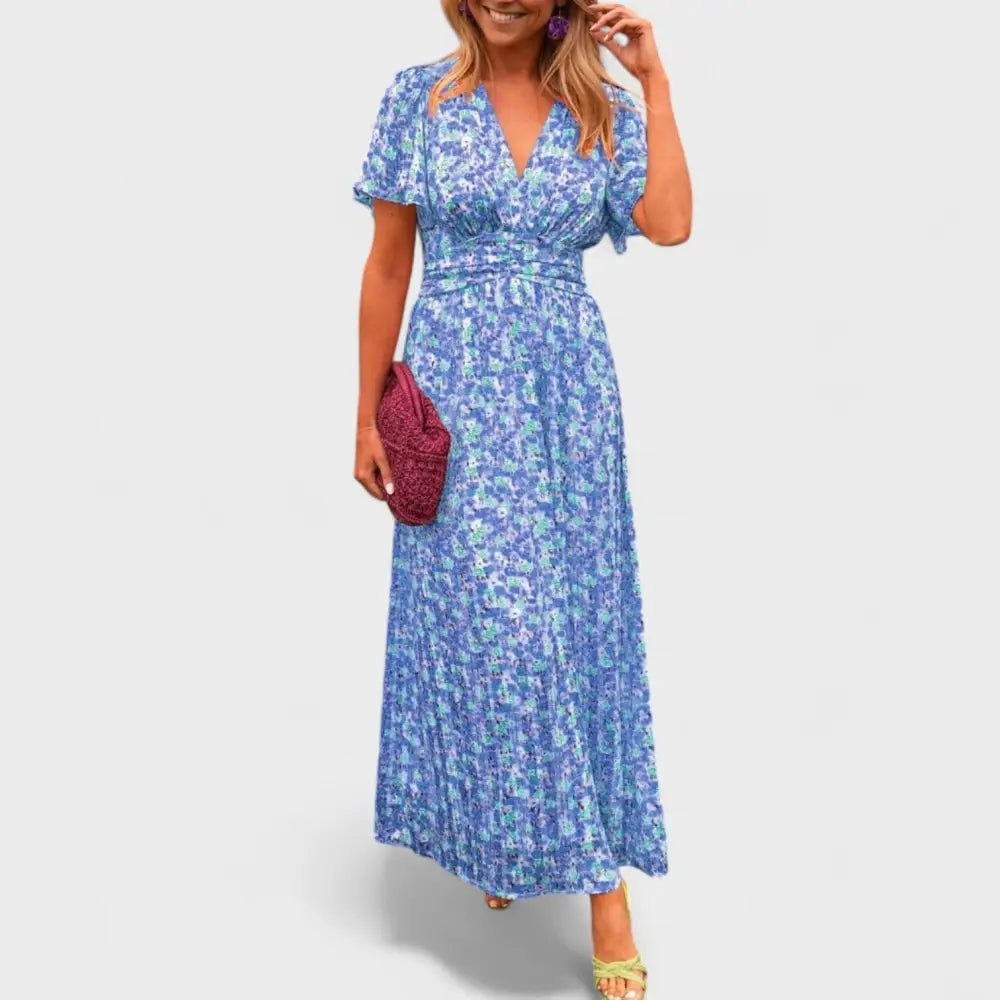 Estefanía – Vestido Elegancia Floral y Fresca