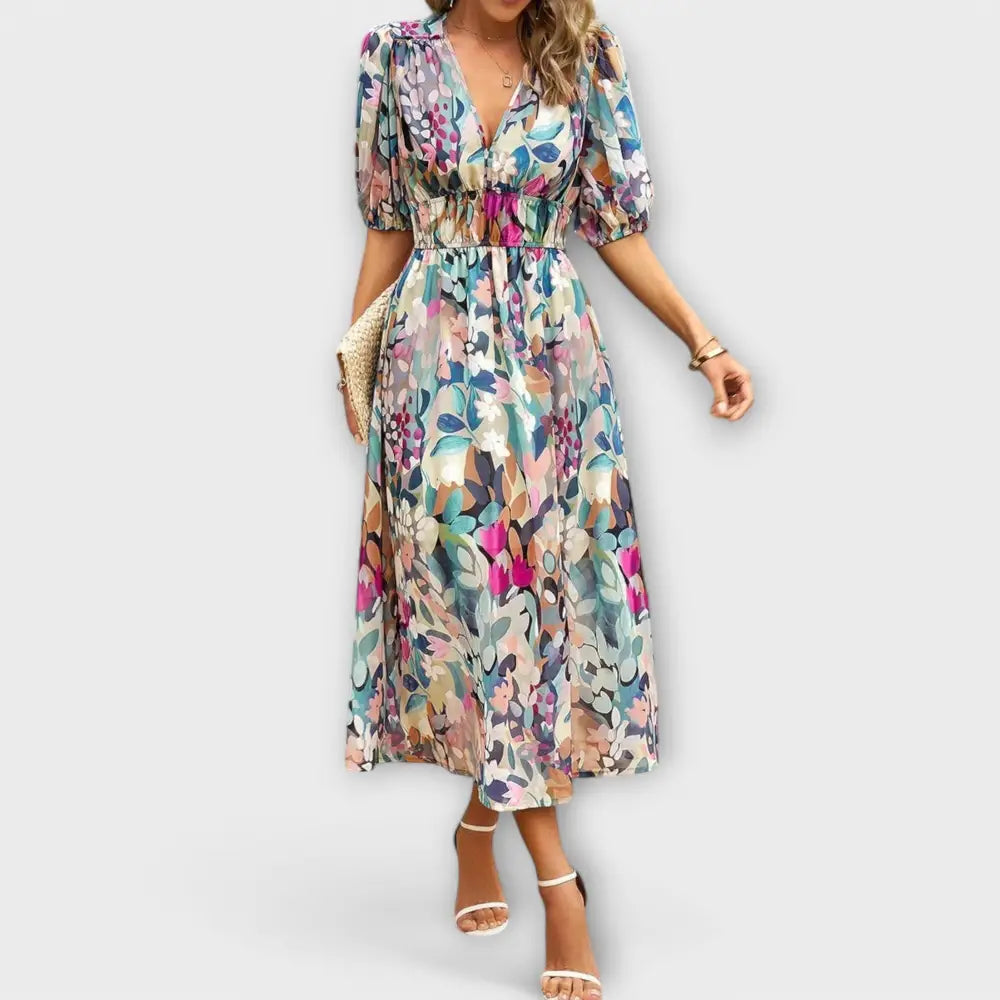 Inés – Vestido Elegancia Radiante