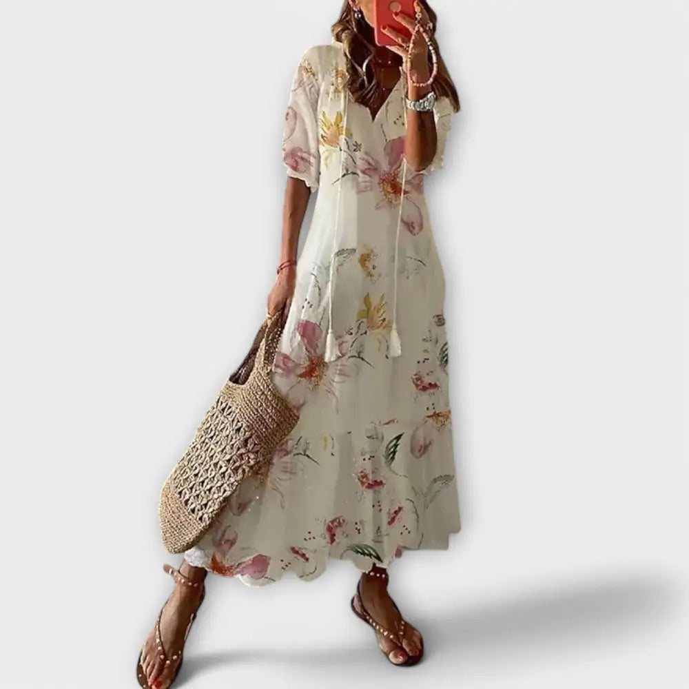 Lía – Vestido Bohemio Con Encanto Veraniego