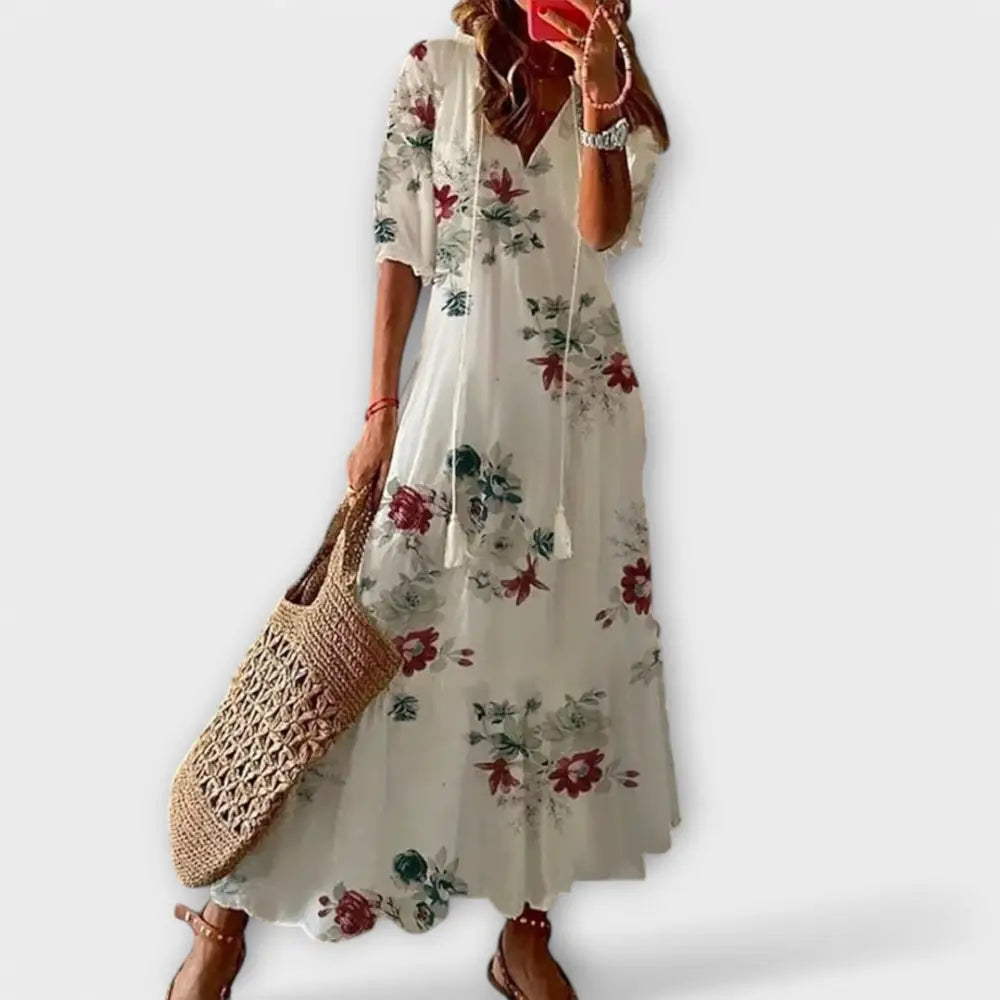 Lía – Vestido Bohemio Con Encanto Veraniego