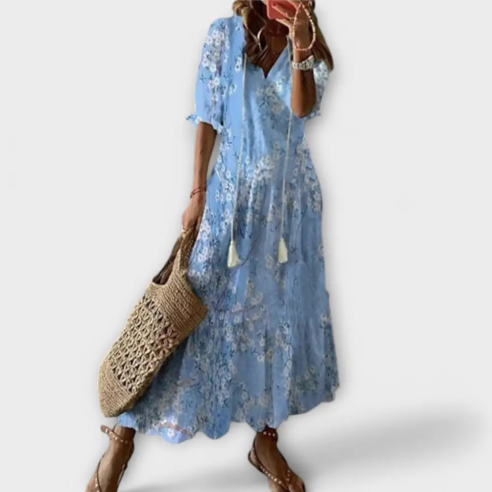 Lía – Vestido Bohemio Con Encanto Veraniego