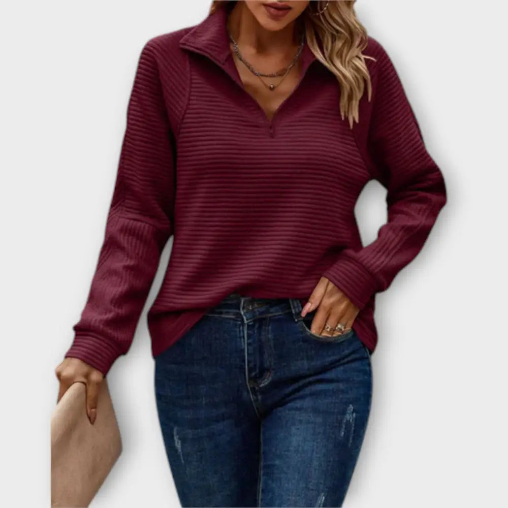 María – Pullover Chic y Versátil