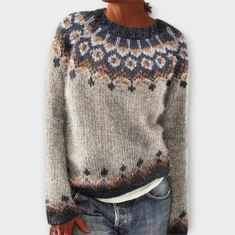 Mireia – Suéter Estilo Vintage Cálido y Chic