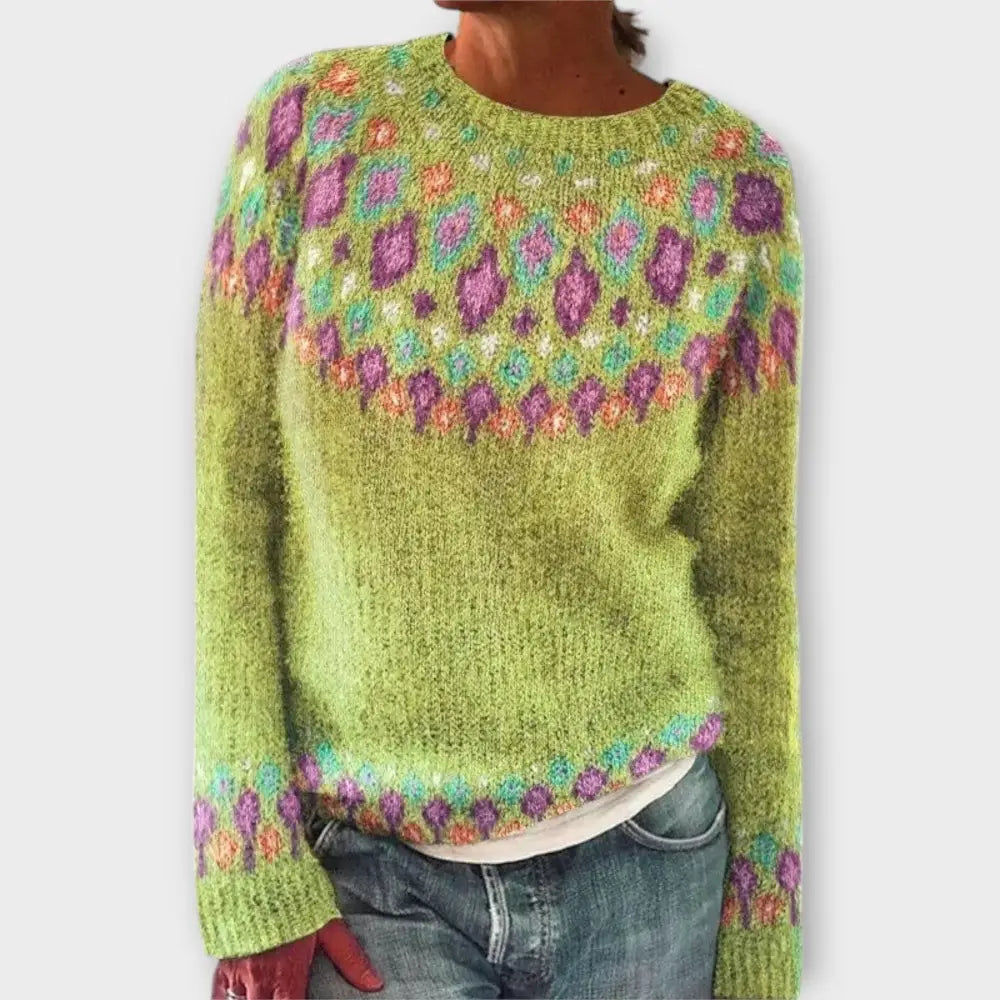 Mireia – Suéter Estilo Vintage Cálido y Chic