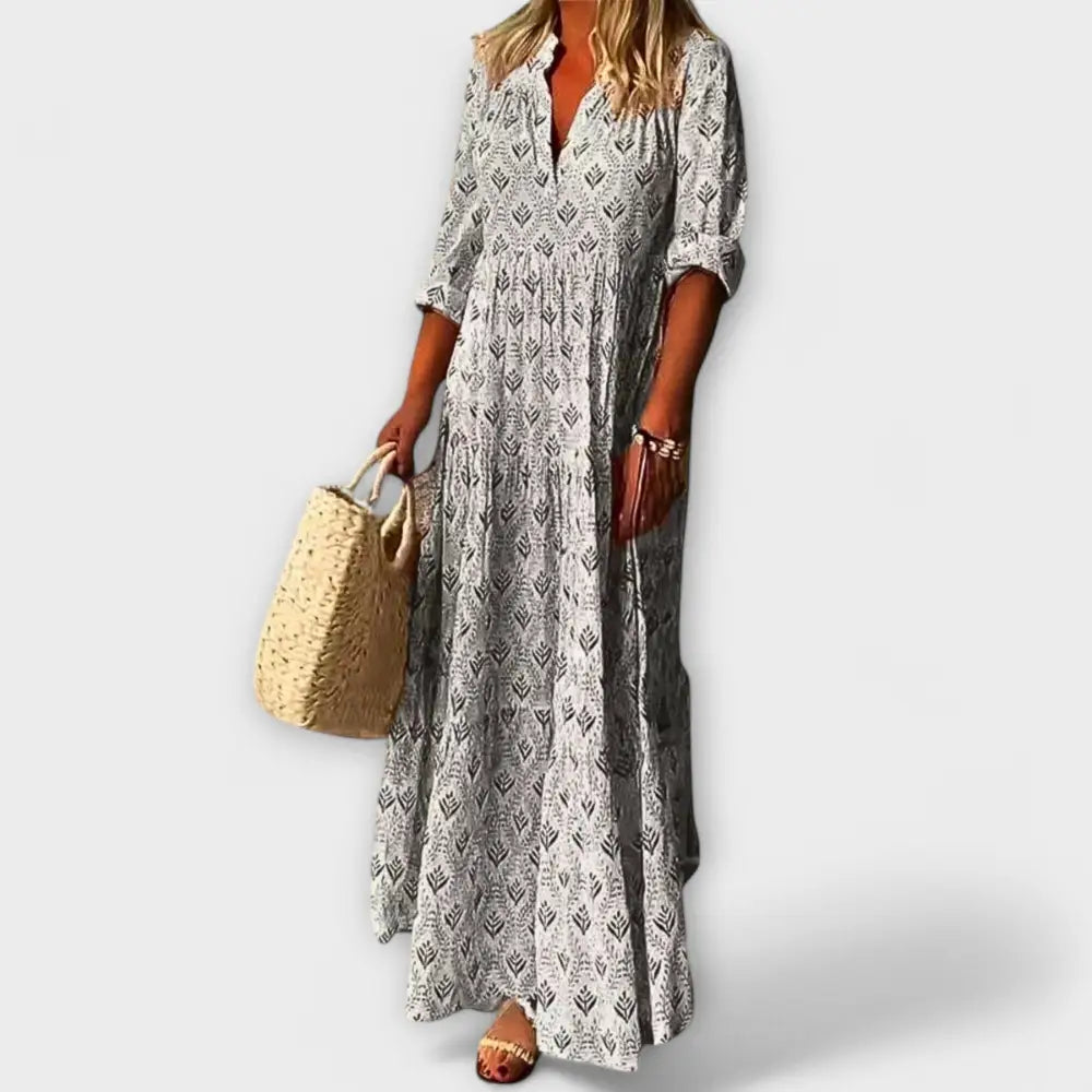 Mireya – Vestido Elegancia y Comodidad Primaveral