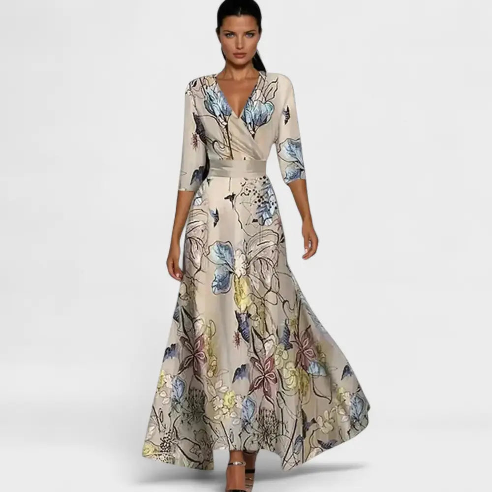 Natalia – Vestido Encanto Floral para Momentos Especiales
