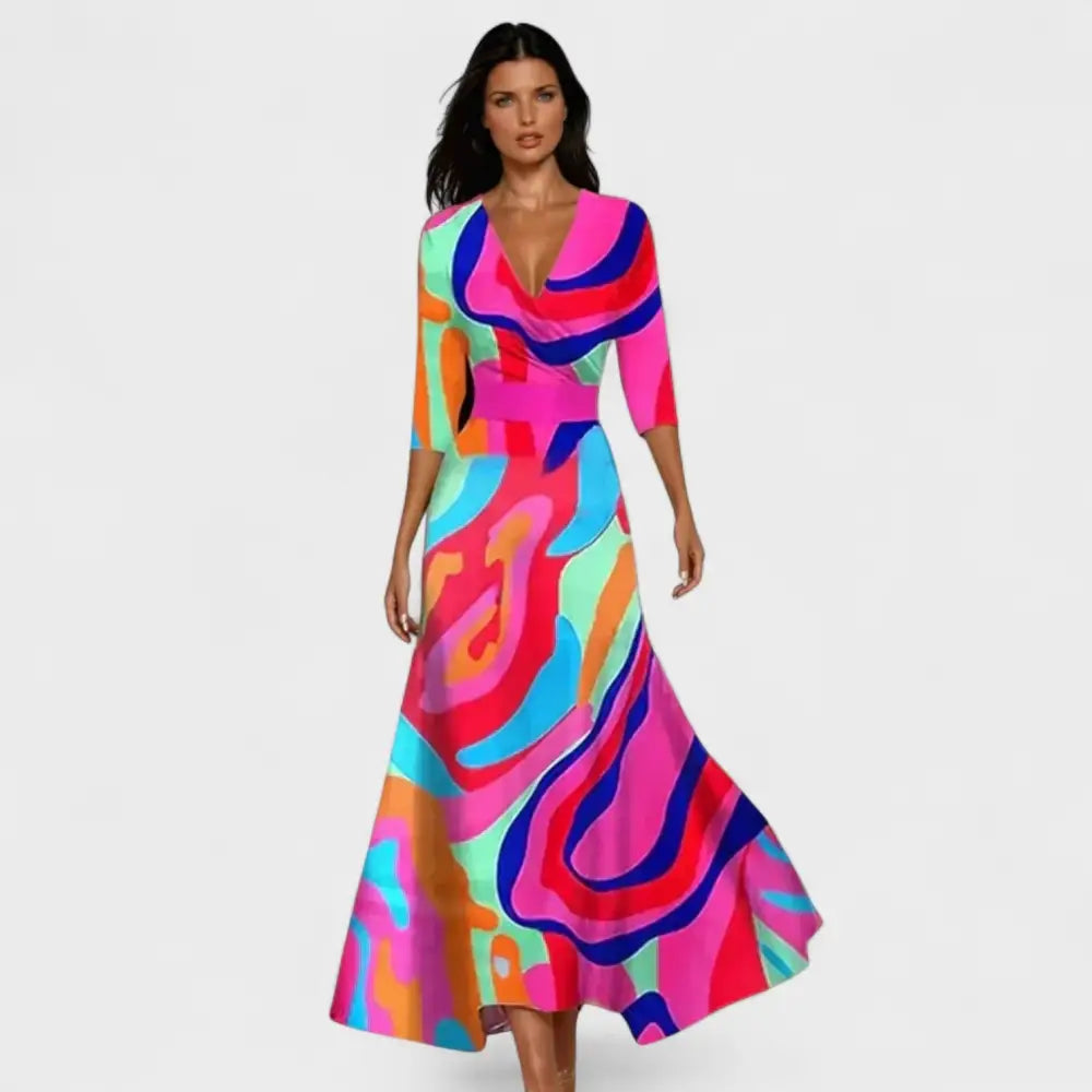 Natalia – Vestido Encanto Floral para Momentos Especiales