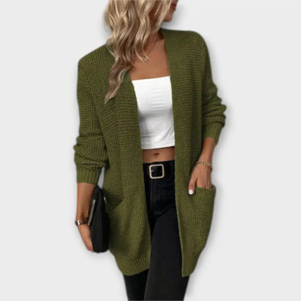 Nuria – Cárdigan Estilo Casual con Toque Sofisticado