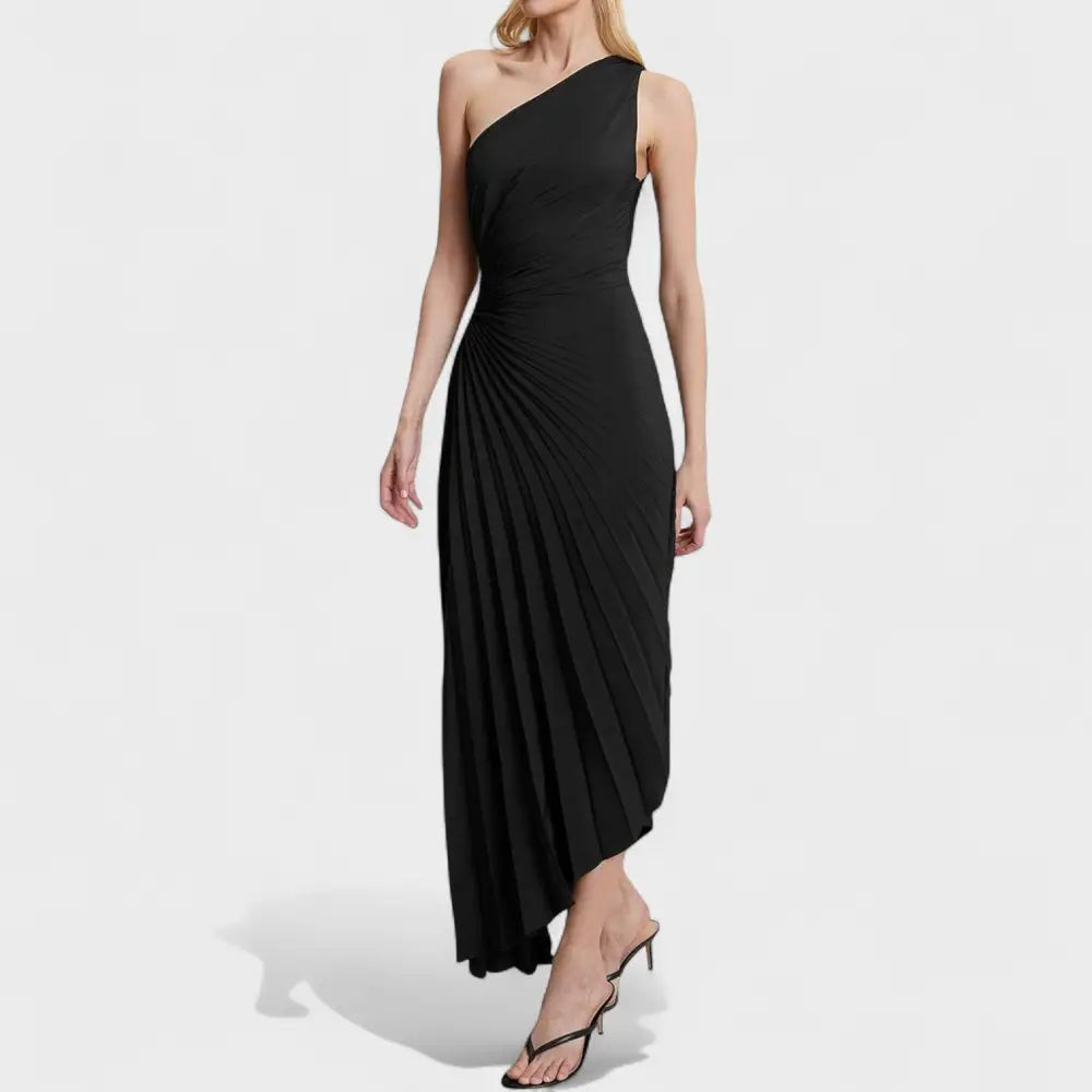 Renata – Vestido Brillo de Estilo Elegante