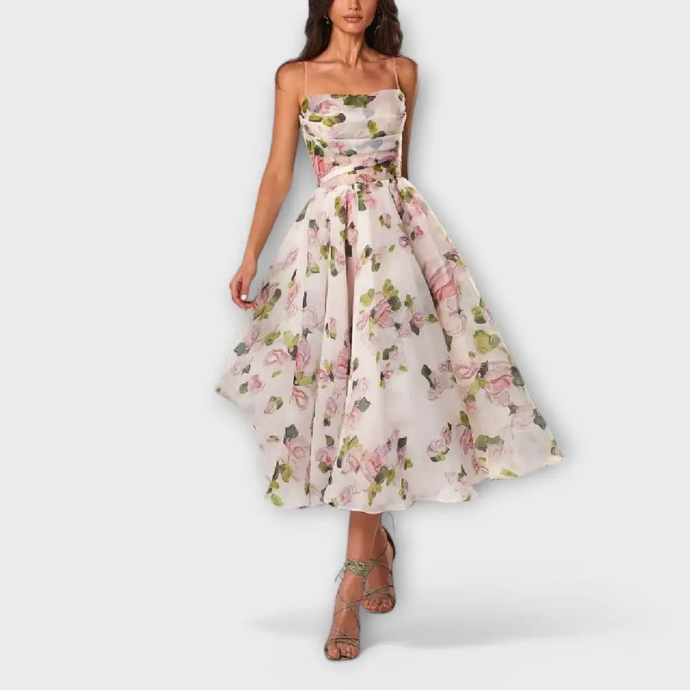 Rocío – Vestido Elegancia Floral Atemporal