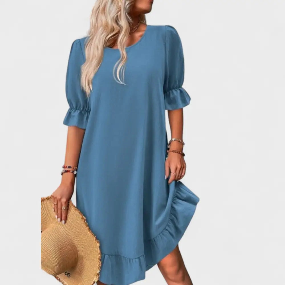 Sofía – Vestido Toque Romántico y Fresco