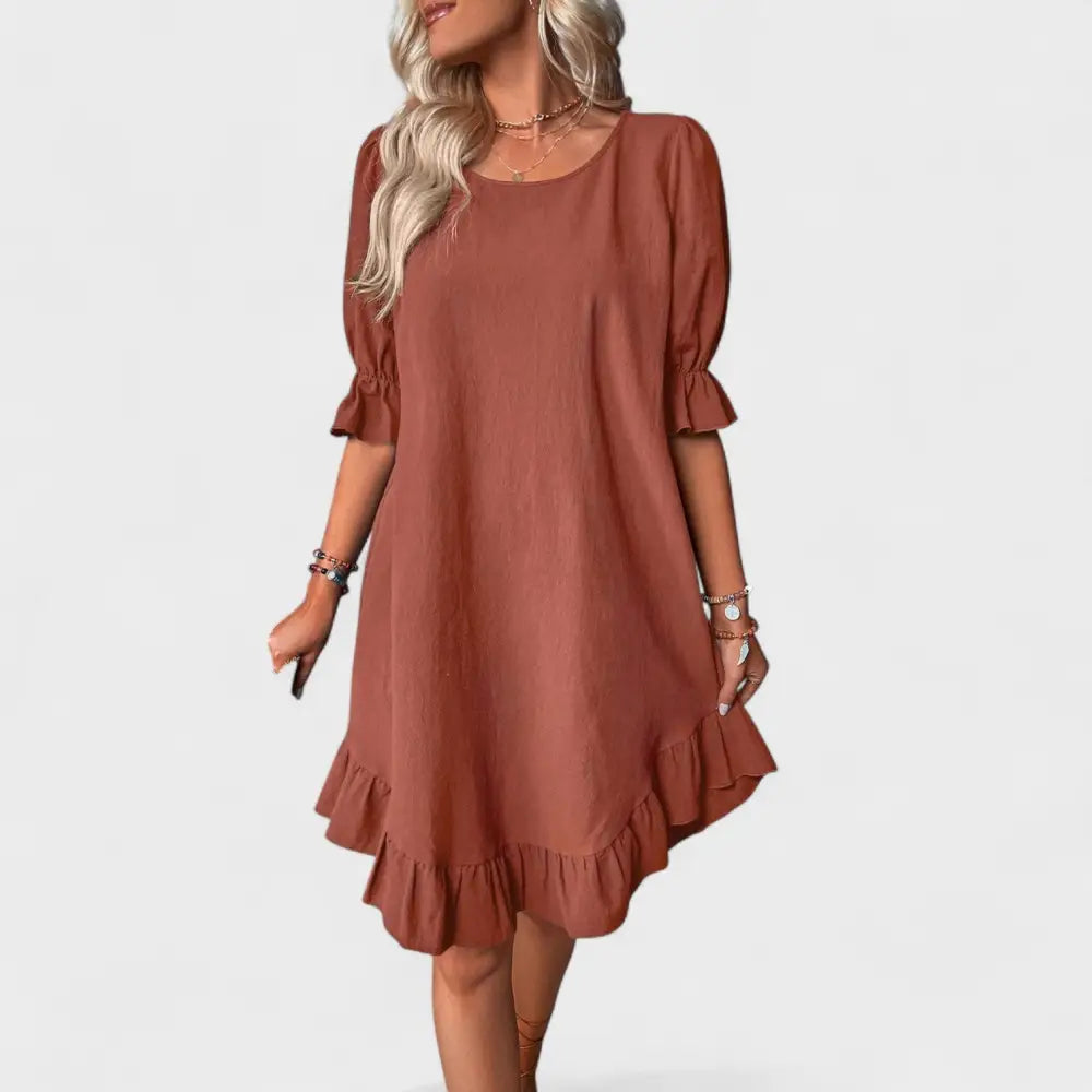 Sofía – Vestido Toque Romántico y Fresco