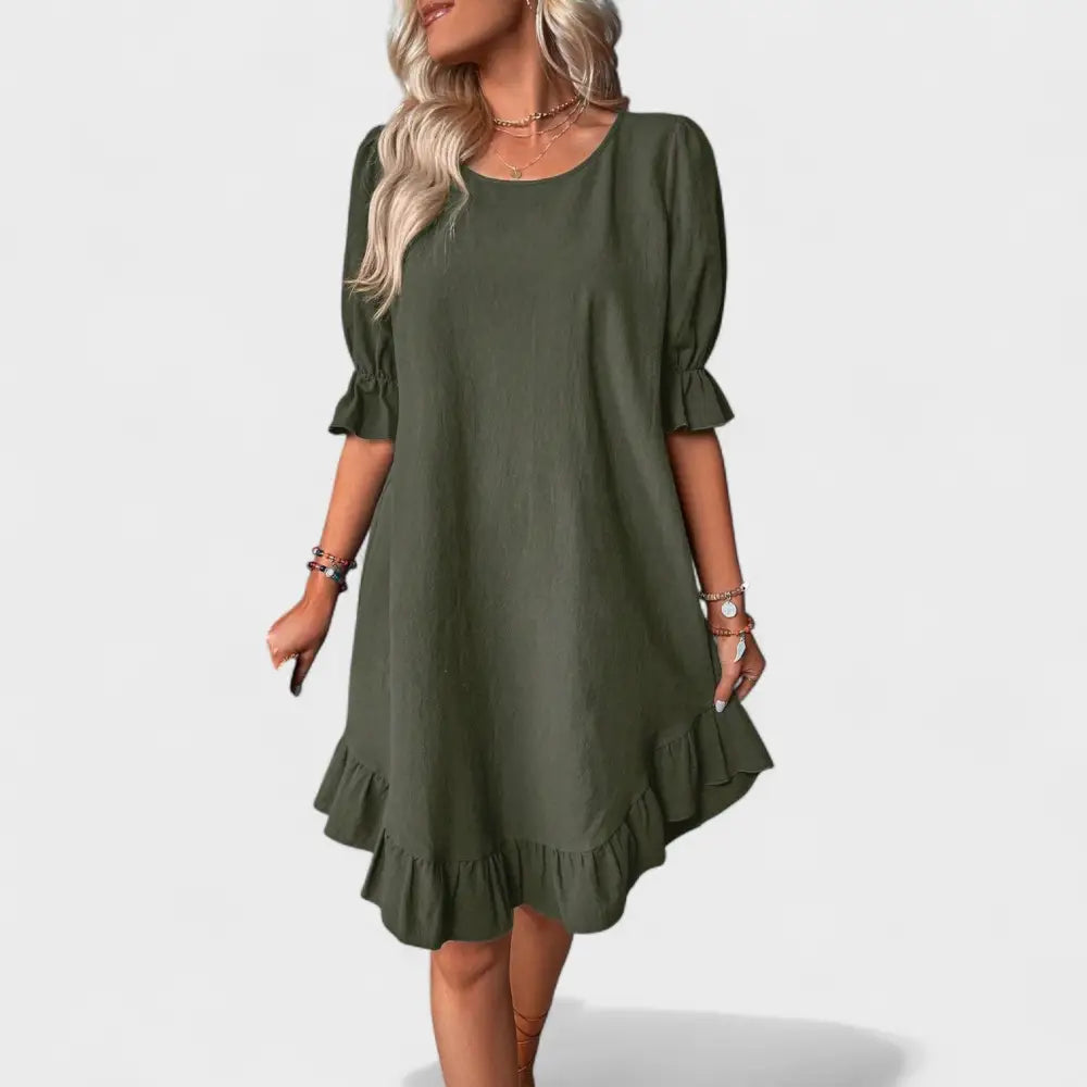 Sofía – Vestido Toque Romántico y Fresco