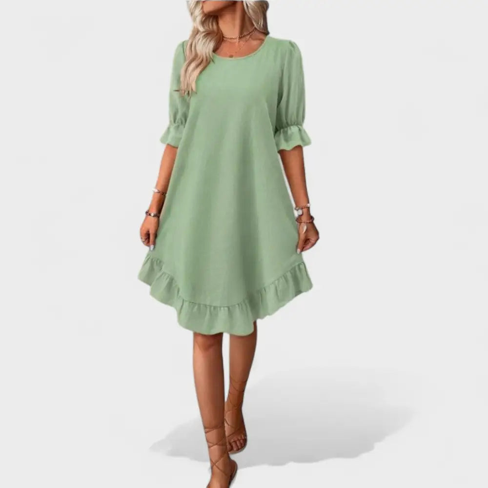 Sofía – Vestido Toque Romántico y Fresco