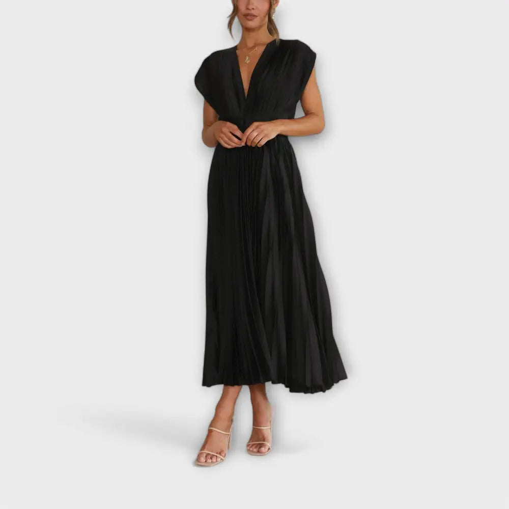 Valentina – Vestido Plisado Encanto Sofisticado