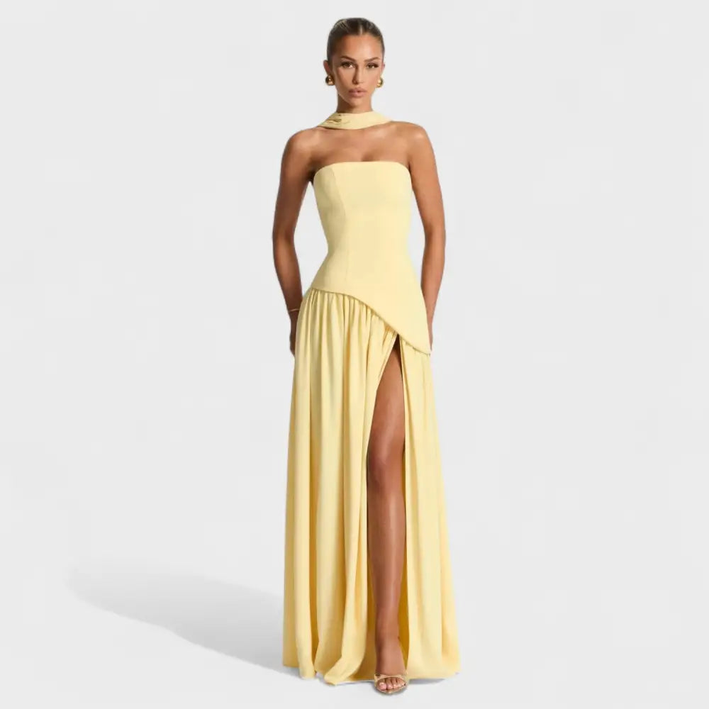 Vestido Aura – Elegancia Natural y Fluidas Curvas